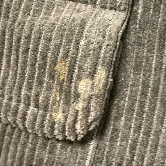 Motel Rocks Army Green Corduroy Oversized Jacket - Picture 4 of 4